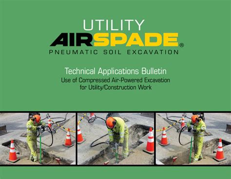 Literature and Manuals – AirSpade Pneumatic Soil Excavation Tools