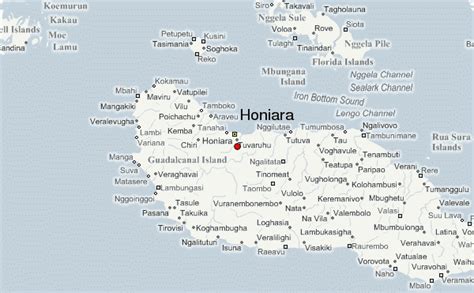 Honiara Weather Forecast