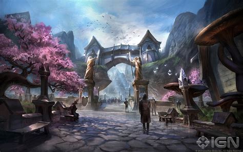 Gorgeous The Elder Scrolls Online Concept Art Revealed - IGN