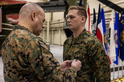 Marine Colonel Awards Medal to Corporal Who Saved His Life | Military.com