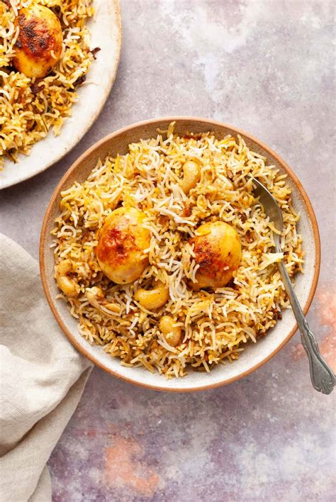 Hyderabadi Egg Biryani Recipe (Anda Biryani) | Indian Ambrosia