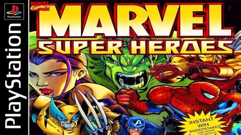 Marvel Super Heroes 100% - Full Game Walkthrough / Longplay (PS1) - YouTube