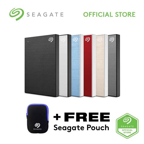 Save files on the fly with Seagate 1TB Backup Plus Slim Portable ...