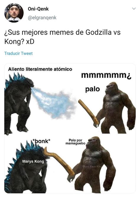 Godzilla Vs Kong Memes Español