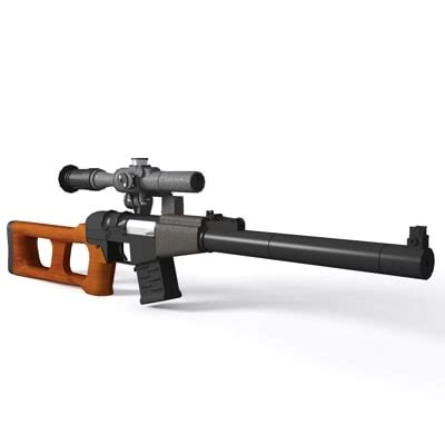 3ds vss vintorez sniper rifle