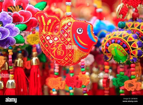 Traditional Chinese handicrafts, Chinese manual pendant Stock Photo - Alamy