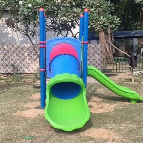 Multicolor PVC Playground Tunnel Slide, Size: 5 Ft (h), Age Group: Up ...