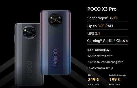 Poco X3 Pro, Poco F3 With Snapdragon 800-Series SoCs Launched: Price, Specifications ...