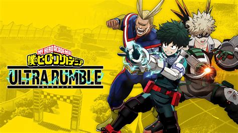 Check Out The Free-To-Play My Hero Academia: Ultra Rumble Announced for PS4, Xbox One, Switch ...