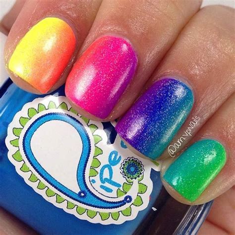 Rainbow Nails Pictures, Photos, and Images for Facebook, Tumblr, Pinterest, and Twitter