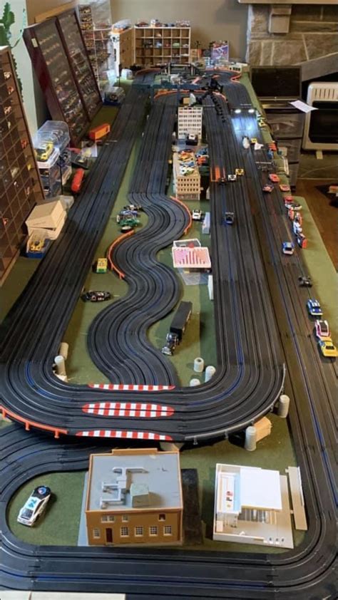 1/64 HO slot car tracks in 2020 | Slot car race track, Slot car racing ...