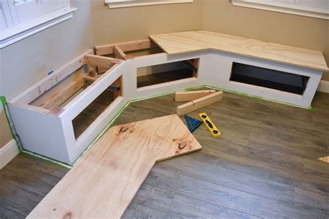 How to Build a Bench Seat — The DIY Dabbler | Breakfast nook bench, Diy ...