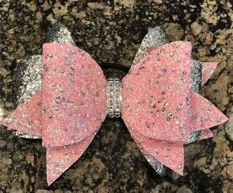 SALE Large Pink Glitter Cheer Bow 7 Cheer Bow | Etsy | Cheer bows, Glitter cheer bow, Pink cheer ...