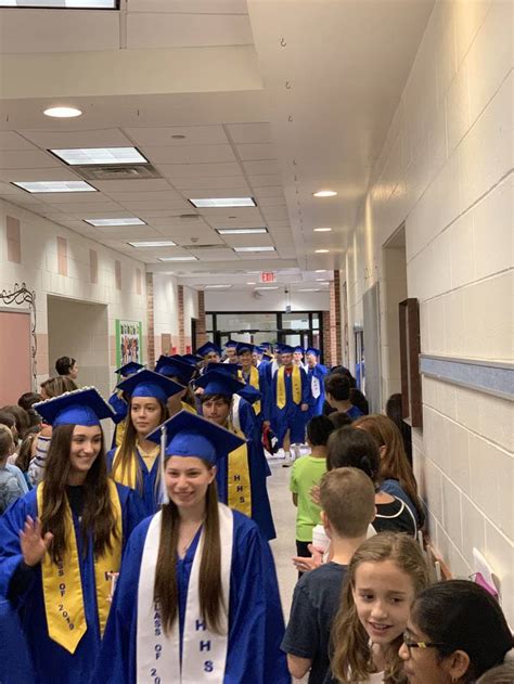 VIDEOS: Holmdel High School Class of 2019 Begins Graduation Day with a Senior Walk Through the ...