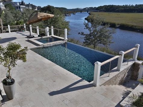 Infinity Pool Builders South Carolina SC | Aqua Blue Pools