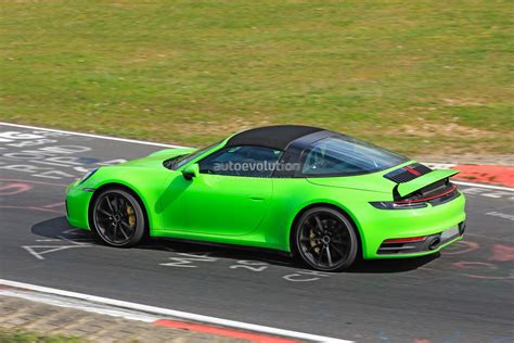 New Porsche 911 Targa (992) Spotted on Nurburgring, Turbo Targa Rumors Grow - autoevolution