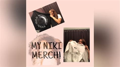 I GOT MY NIKI MERCH! || MERCH REVIEW? - YouTube