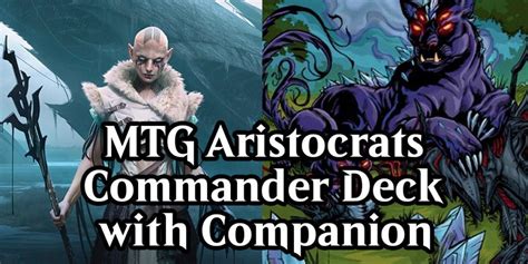 Powerful MTG Aristocrats Commander Deck with Lurrus as Companion