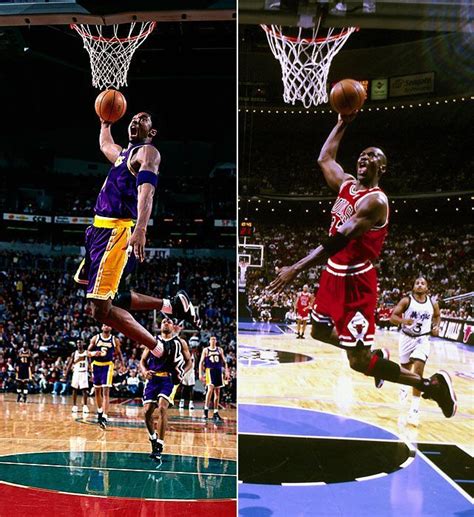 mj kobe comparison | Kobe bryant michael jordan, Kobe bryant nba ...