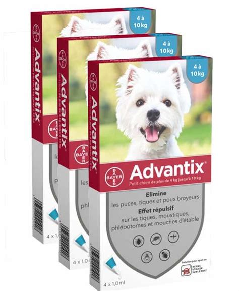 Advantix for Dogs 9-20 lbs (4.1-10 kg) - Aqua 12 Doses | Sierra Pet Meds