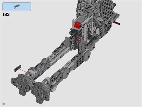 LEGO 75189 First Order Heavy Assault Walker Instructions, Star Wars ...