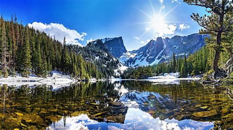 HD wallpaper: sunlight, united states, national park, rocky mountain national park | Wallpaper Flare