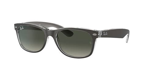 Ray-Ban RB2132 New Wayfarer Color Mix 52 Grey Gradient & Gunmetal Sunglasses | Sunglass Hut USA