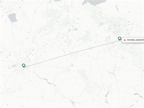 Direct (non-stop) flights from Rhinelander Oneida County Airport (RHI) - FlightsFrom.com