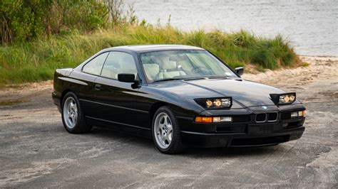 BMW E31 BMW 8 Series 90s Cars Black Cars Pop Up Headlights Car ...