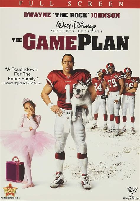 The Game Plan (Full Screen): Amazon.ca: The Rock, Dwayne Johnson ...