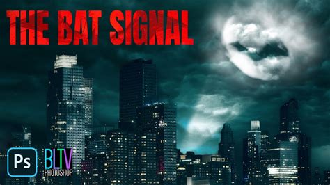 Photoshop: The BAT Signal! - YouTube