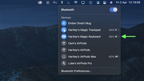 Check Apple Magic Keyboard Battery Level in macOS - MacRumors