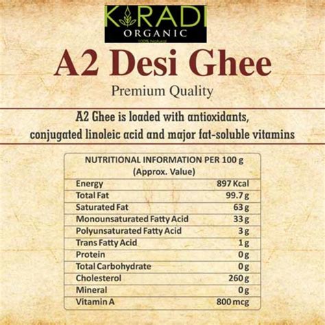 Health Benefits of Pure Organic A2 Ghee - Karadi Organics