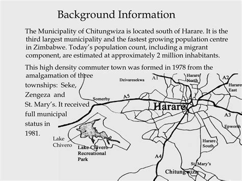 PPT - The Municipality of Chitungwiza, Zimbabwe PowerPoint Presentation ...