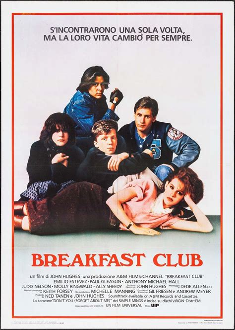 The Breakfast Club in 2020 | Iconic movie posters, Club poster ...