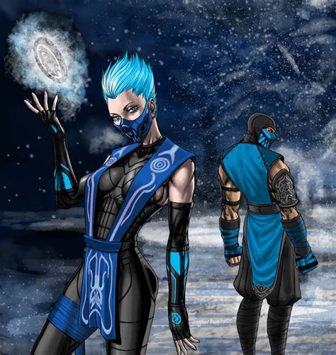 Frost and Sub Zero (MK) Fan Art by Kachakacha | Game-Art-HQ