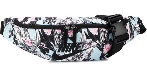 Nike Heritage Floral Print Fanny Pack in Black | Lyst