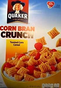 Amazon.com: Quaker, Corn Bran Crunch Cereal, 15oz Box (Pack of 4):