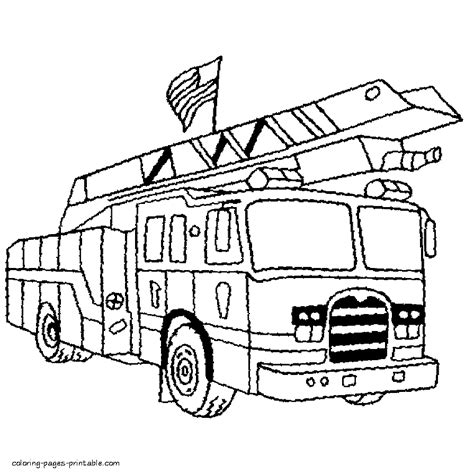 Colouring Pictures Of Fire Trucks - annunci-tx-udine