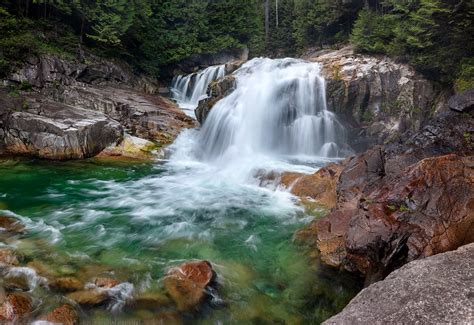 Lower Falls in Golden Ears Provincial Park