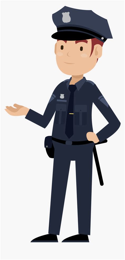 Clipart Policeman Cartoon