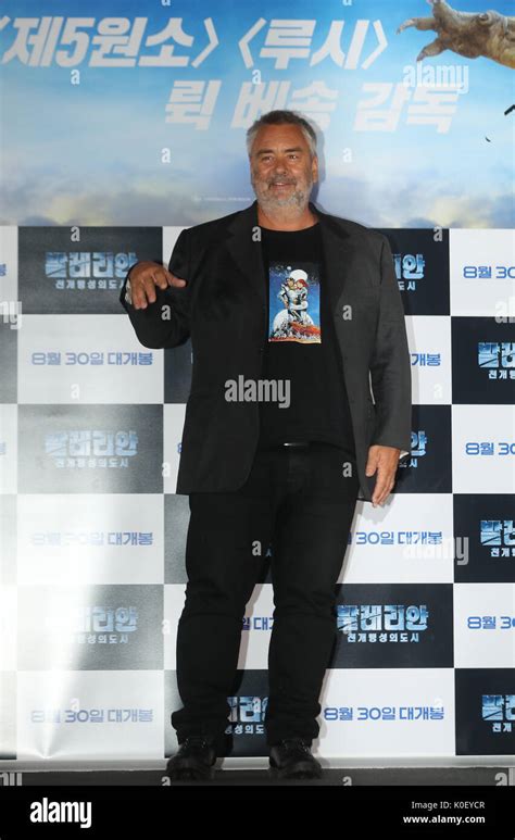 French director Luc Besson French director Luc Besson poses for a photo during a publicity event ...