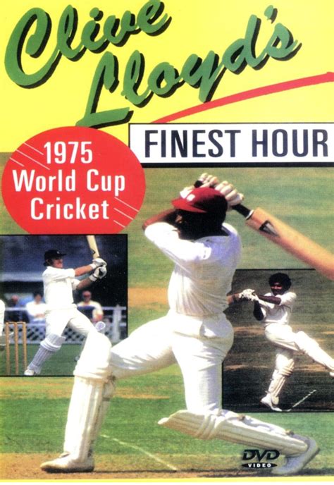 Clive Lloyd’s Finest Hour – 1975 World Cup Cricket | Cricshop