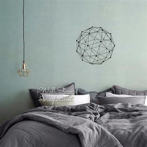 Geometric Wall Sticker Modern Geometric Figure Wall Decal DIY Modern ...