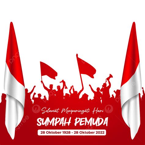 Hari Sumpah Pemuda Indonesië Bendera Merah Putih, Hari Sumpah Pemuda ...