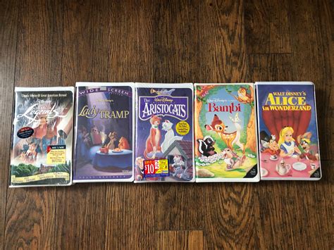 20 Disney Classics Collection of VHS Movies Extremely Rare great Gift ...