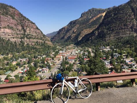 Climbing Red Mountain Pass, CO by bike - cycling data and info