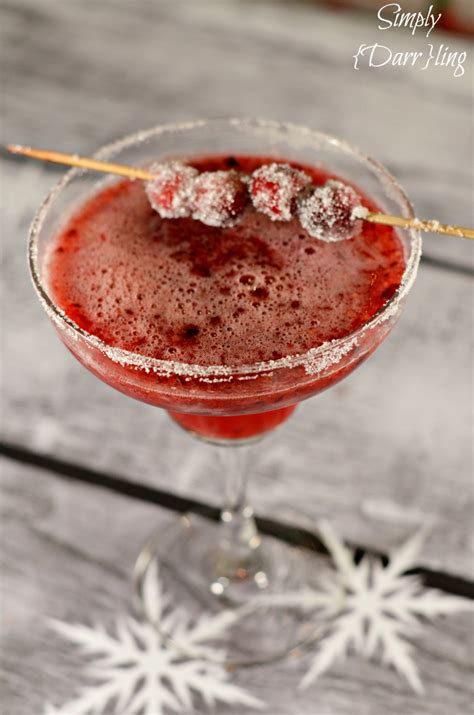 Frozen Cranberry Margarita