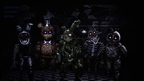 Sprennard And Ignited Animatronics by sebastian712 on DeviantArt | Fnaf wallpapers, Fnaf art ...