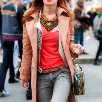 Big Necklace Makes An Outfit » Celebrity Fashion, Outfit Trends And Beauty Tips